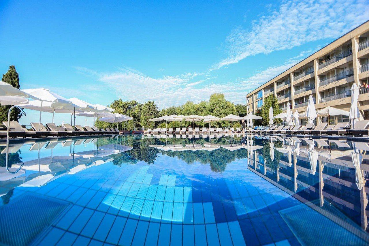 Arena Hotel Medolino Esterno foto